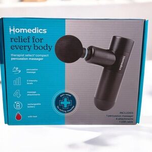 NEW IN BOX Homedics Relief For Every Body Therapist Select Compact Percussion